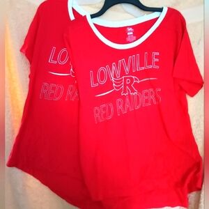 Lowville New York Red Raiders t-shirts
